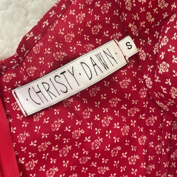 Christy Dawn red dress - Picture 4 of 7